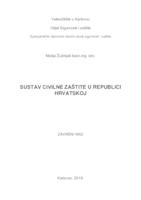 SUSTAV CIVILNE ZAŠTITE U RH