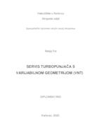 SERVIS TURBOPUNJAČA S VARIJABILNOM GEOMETRIJOM (VNT)