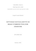 ISPITIVANJE SUSTAVA ZAŠTITE OD MUNJE STAMBENO POSLOVNE ZGRADE