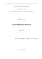 UDARNI RAD LOMA