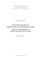 ROBOTSKO BRUŠENJE SAMOSTOJEĆIH KUPAONSKIH KADA