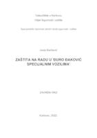 ZAŠTITA NA RADU U "ĐURO ĐAKOVIĆ SPECIJALNIM VOZILIMA"