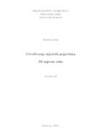 UTVRĐIVANJE MJERNIH POGREŠAKA 3D MJERNE RUKE