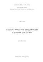 SENZORI I AKTUATORI U SIGURNOSNIM SUSTAVIMA U INDUSTRIJI