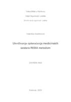 UTVRĐIVANJE OPTEREĆENJA MEDICINSKIH SESTARA REBA METODOM