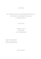 Računovodstvo zaliha sirovina i materijala kroz praktičan primjer poduzeća Žitoproizvod d.d.