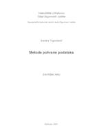 prikaz prve stranice dokumenta METODE POHRANE PODATAKA