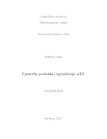 prikaz prve stranice dokumenta UPOTREBA PESTICIDA I OGRANIČENJA U EU