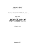 prikaz prve stranice dokumenta TERORISTIČKI NAPADI NA SPORTSKIM DOGAĐAJIMA