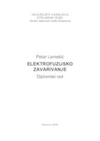 prikaz prve stranice dokumenta ELEKTROFUZIJSKO ZAVARIVANJE