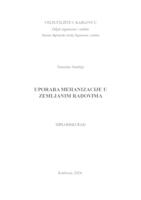 prikaz prve stranice dokumenta UPORABA MEHANIZACIJE U ZEMLJANIM RADOVIMA