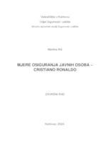 prikaz prve stranice dokumenta MJERE OSIGURANJA JAVNIH OSOBA-CRISTIANO RONALDO