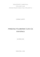 prikaz prve stranice dokumenta PRIMJENA POLIMERNIH CIJEVI ZA ODVODNJU