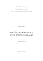 prikaz prve stranice dokumenta ONEČIŠĆENJE PLASTIKOM - IZVORI OPASNIH KEMIKALIJA