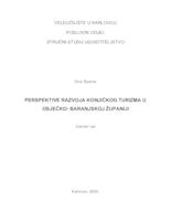 prikaz prve stranice dokumenta PERSPEKTIVE RAZVOJA KONJIČKOG TURIZMA U OSJEČKO-BARANJSKOJ ŽUPANIJI