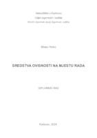 prikaz prve stranice dokumenta SREDSTVA OVISNOSTI NA MJESTU RADA