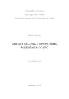 prikaz prve stranice dokumenta Analiza ozljeda u Upravi šuma Podružnica Gospić