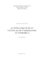 prikaz prve stranice dokumenta Automatski sustav ventilacije parkiranog automobila