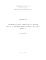prikaz prve stranice dokumenta Proces računovodstvenog obuhvata tuđih usluga na primjeru javnog poduzeća Hrvatske šume d.o.o.